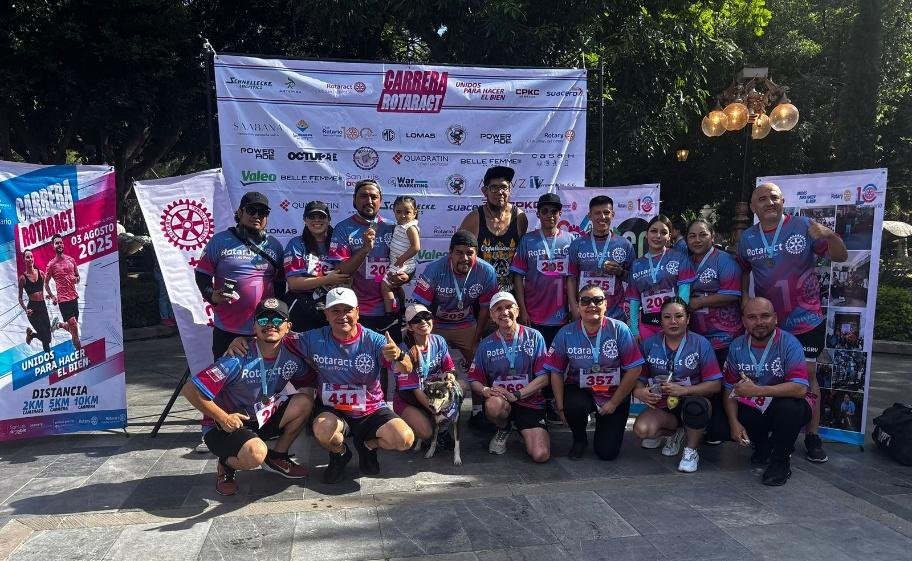 Equipo Rotaract completo